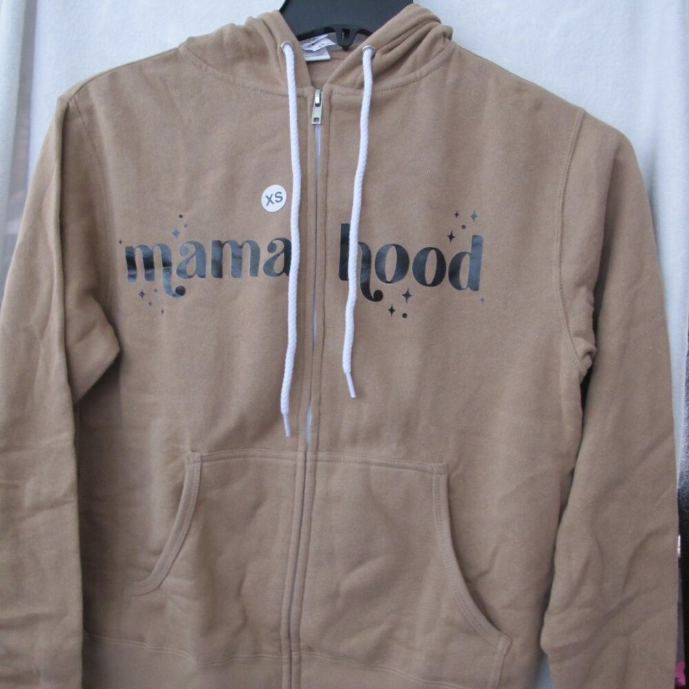 NEW Sweetees Mamahood Full Zip Hoodie